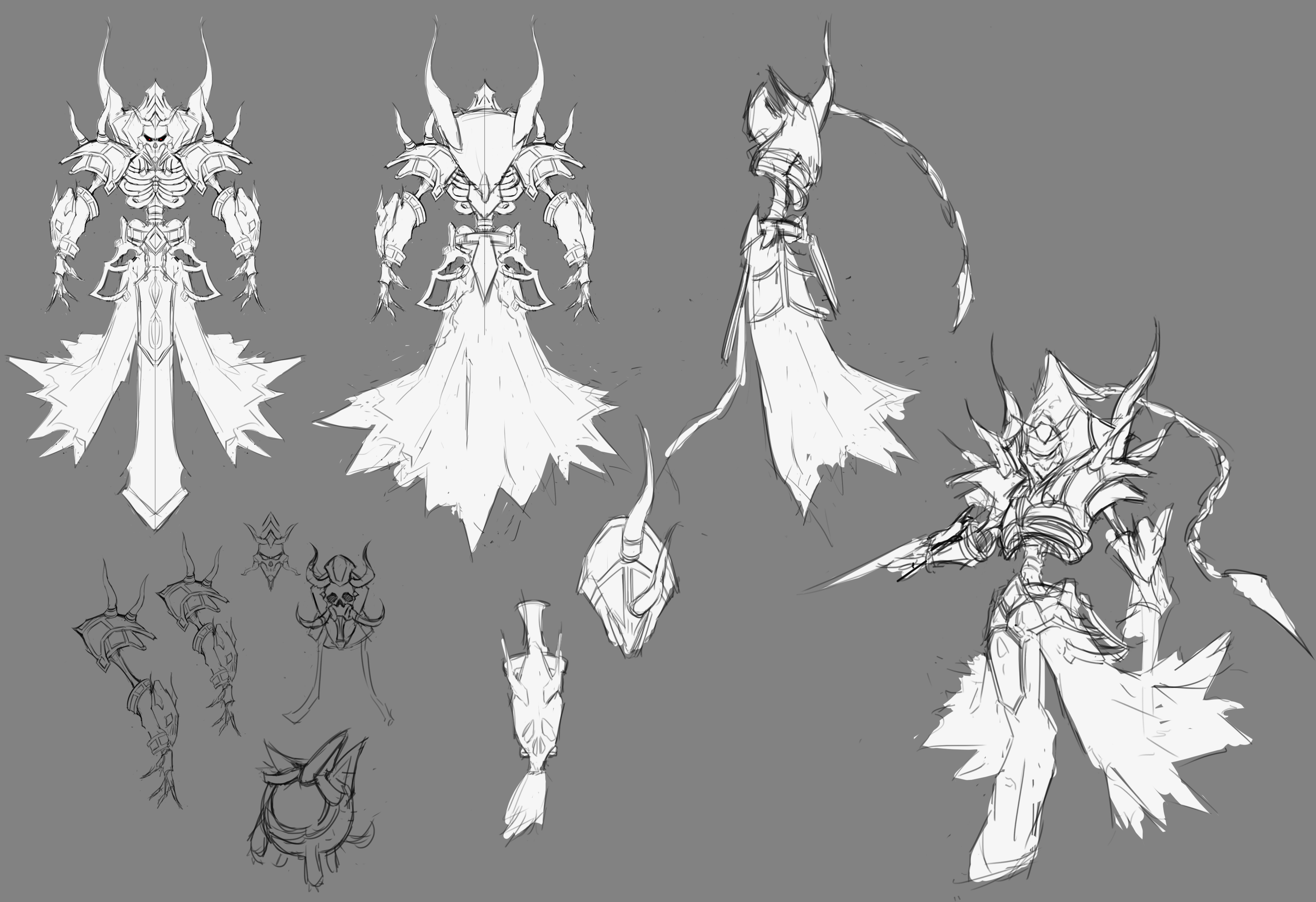 风暴暑期命题绘巫妖领主阿拉纳克