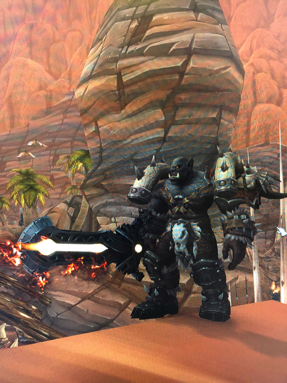 红皮cos小吼玩腻了换个肤色