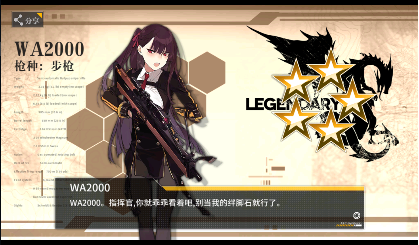 [赞美富婆/][长期] 少女前线建造/打捞/采购/探索