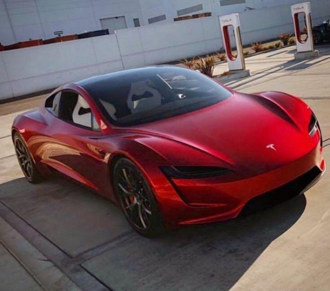 特斯拉二代roadster电动跑车量产版实车图096kmh加速时间19秒