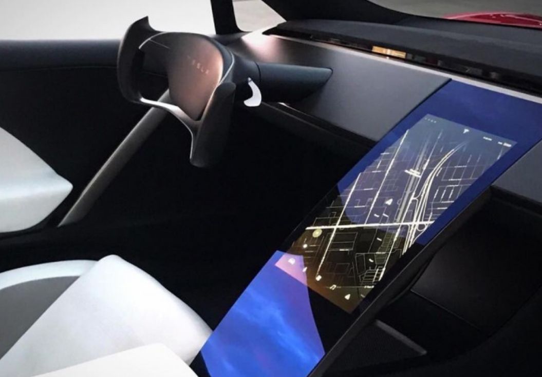 特斯拉二代roadster电动跑车量产版实车图 有史以来最快的汽车