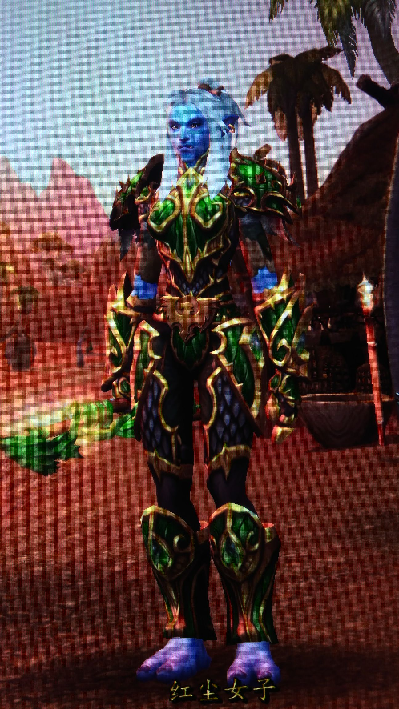 锁甲巨魔幻化不丑呀