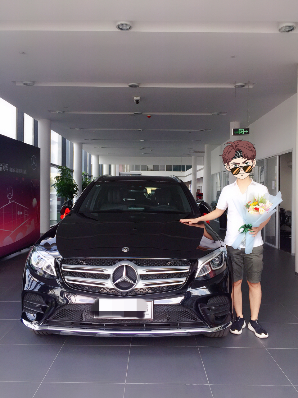 [车版专栏-提车作业]90后第一辆车,奔驰glc简单提车作业