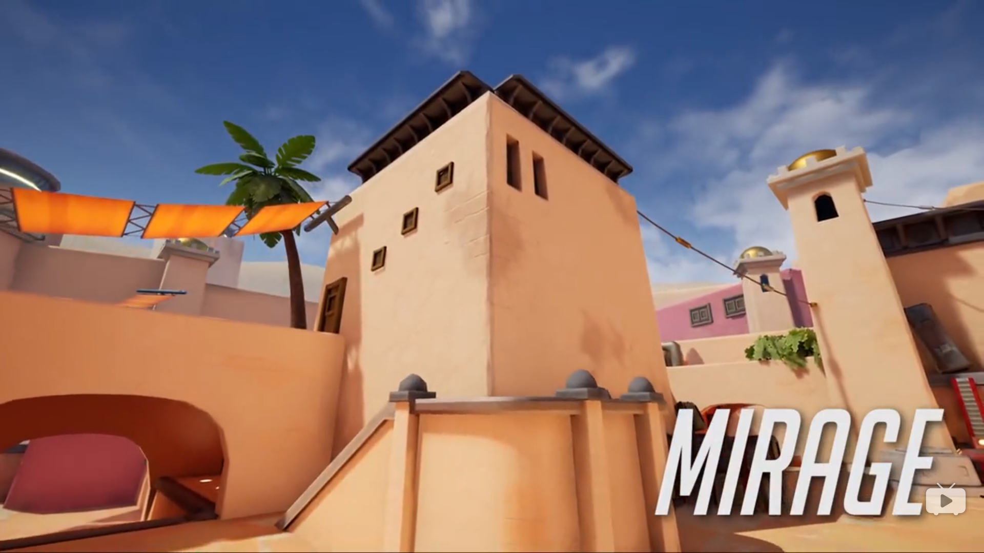 搬运守望先锋csgo新地图荒漠迷城mirage粉丝自制