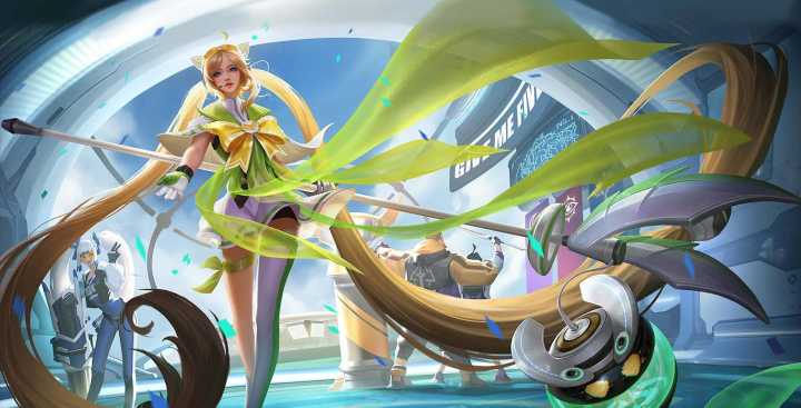 大乔皮肤原画(模糊图)