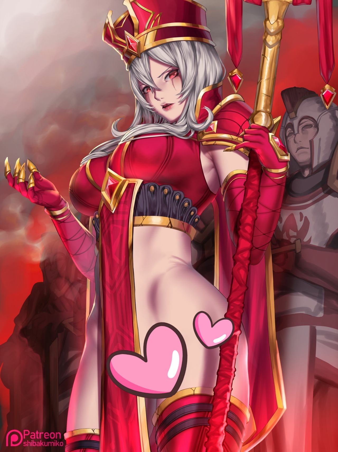 这个大白腿画的真是棒
