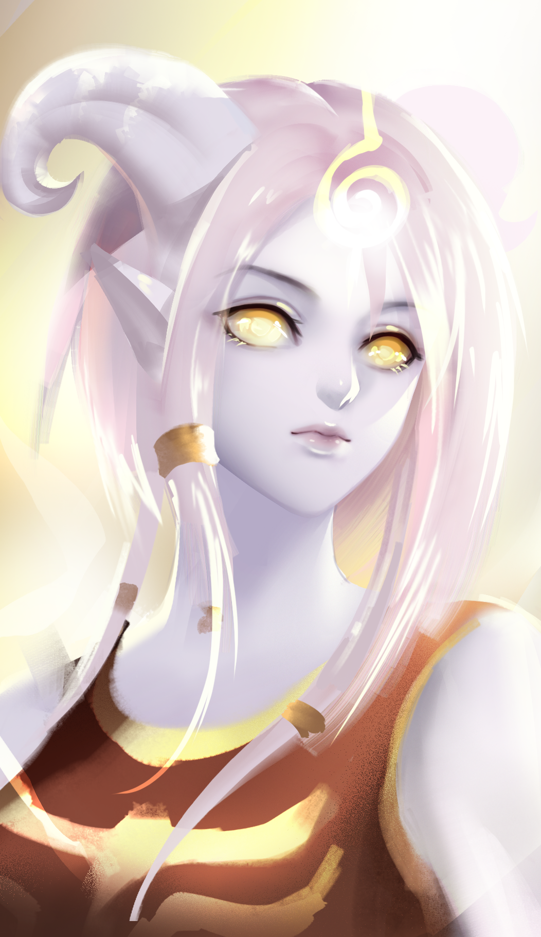 原创头像谎报年龄参军的光铸德莱尼妹子附潦草的步骤