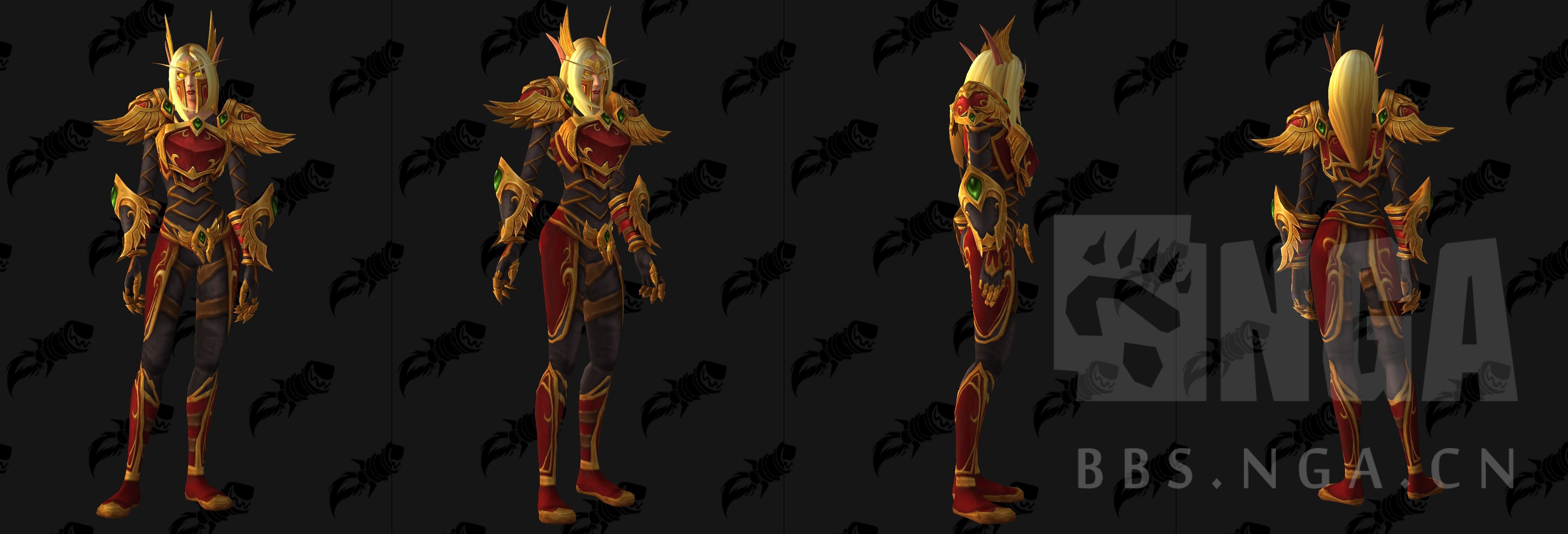 ptr幻化向真血精灵传承护甲