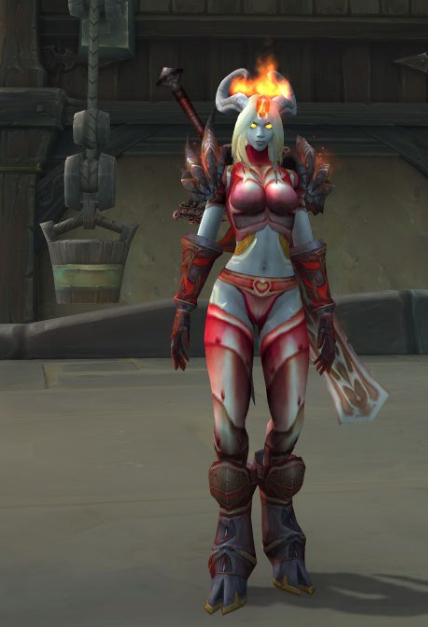 女光德战士两种性感幻化