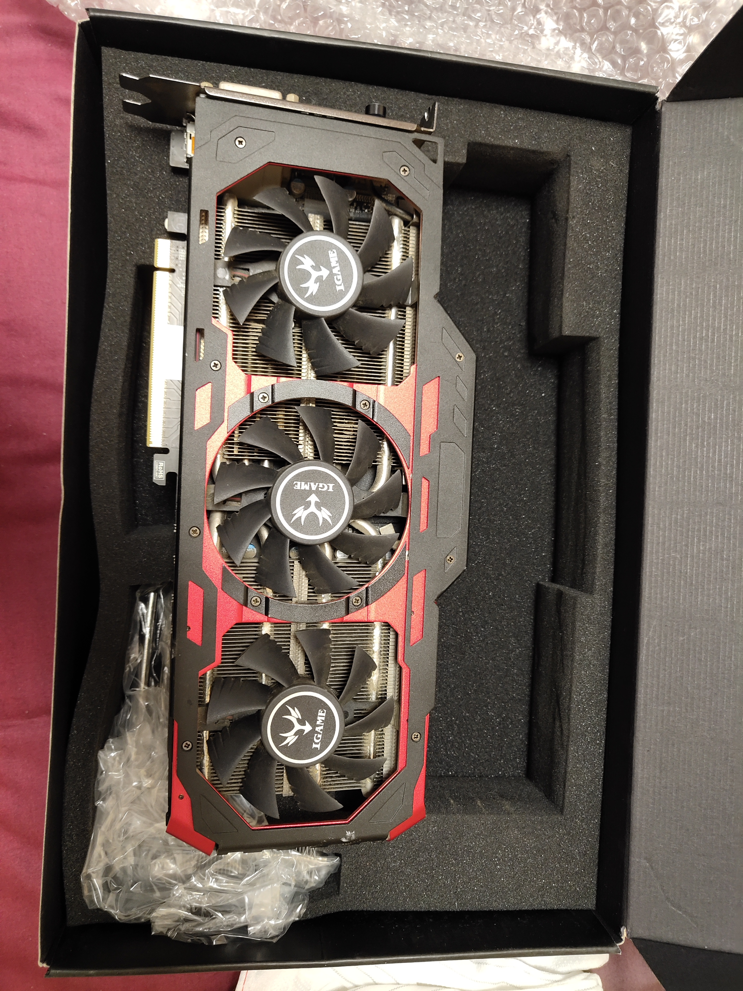 [电脑硬件]被鸽了,重出七彩虹gtx970 xtop烈焰战神