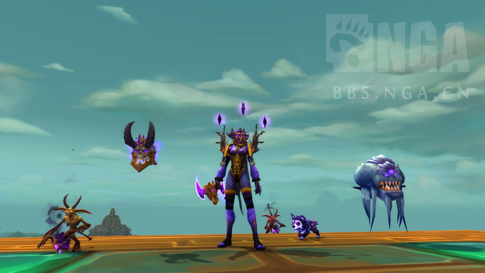 夜之子术士布甲三系幻化,露大腿系列·[多图]