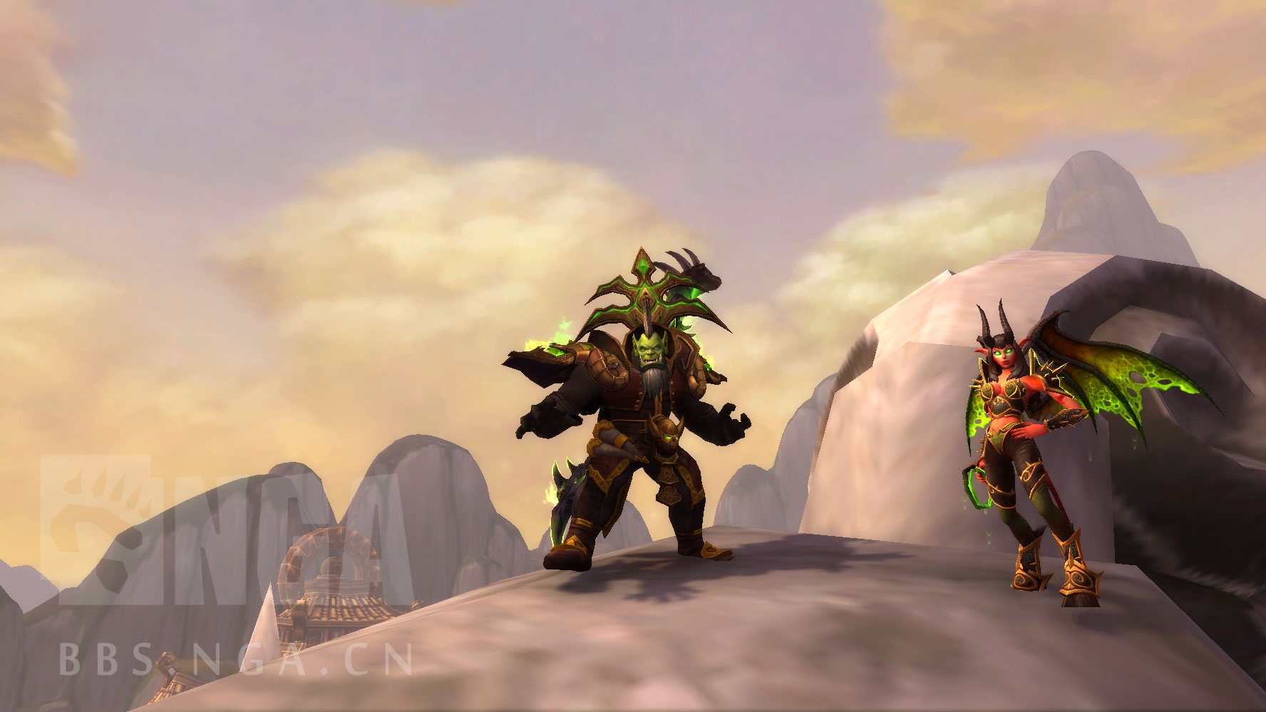 一塌糊涂,乱七八糟的术士幻化汇总,多图,大佬们随便看看