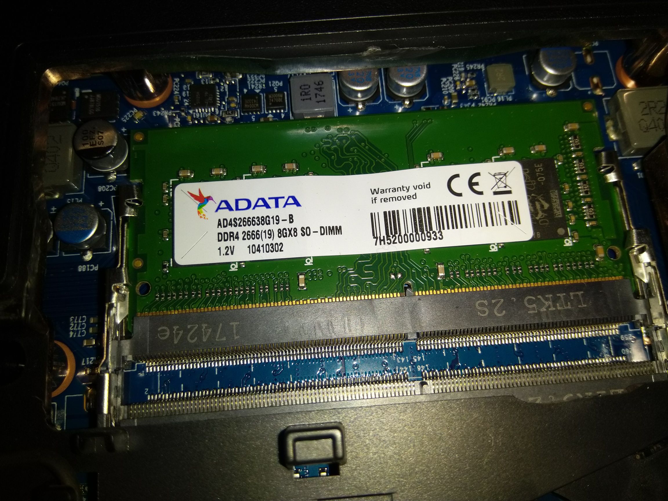 [电脑硬件]笔记本内存 威刚ddr4 8gb 2666
