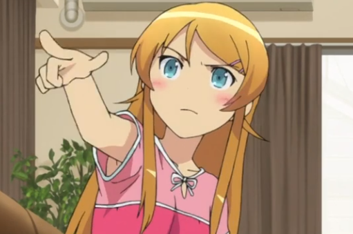 破案樱岛麻衣的这个指人的动作好有既视感总感觉在俺妹里看到过