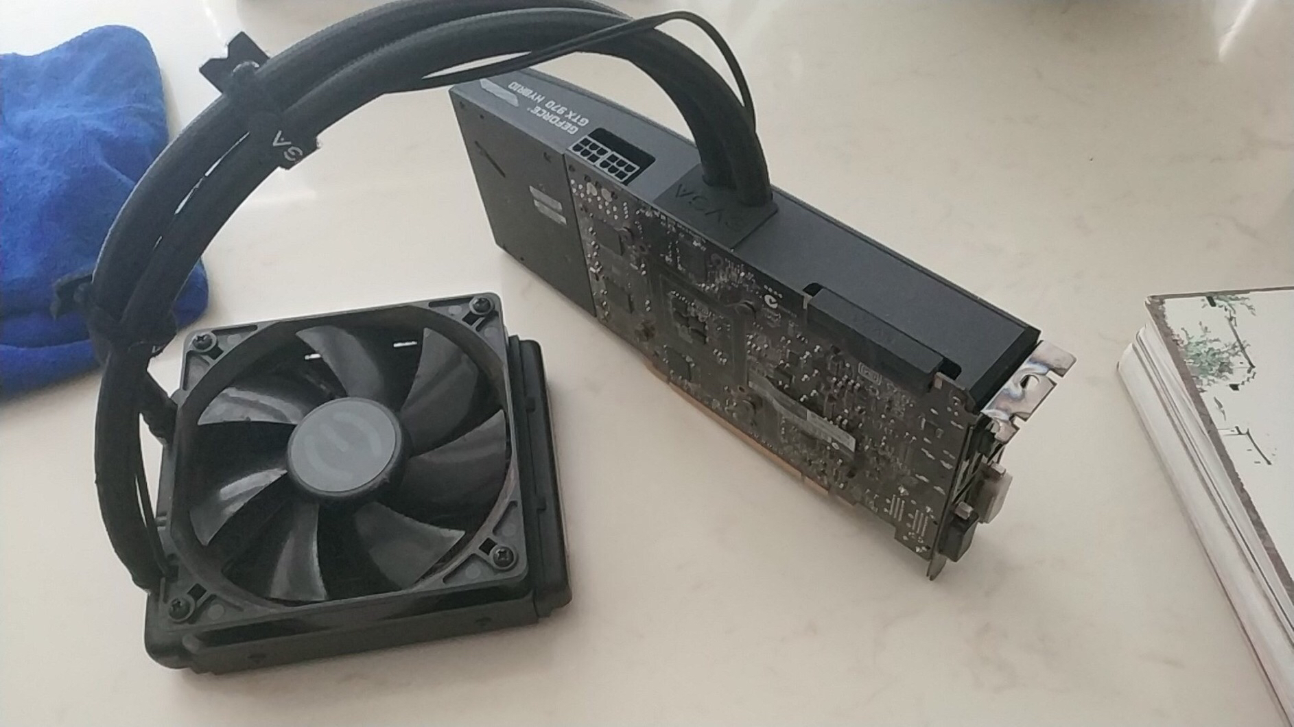 电脑硬件evgagtx970hybrid水冷版