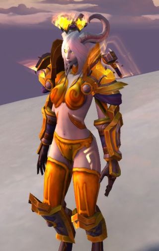 自己的板甲光德女幻化圣光女武神多图