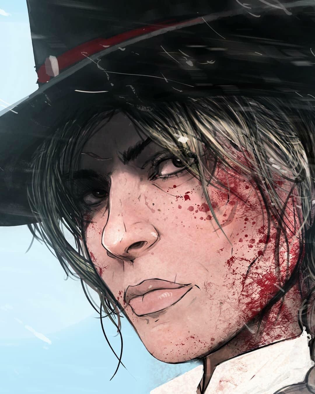 [女武神]分享一张莎迪阿德勒手绘图