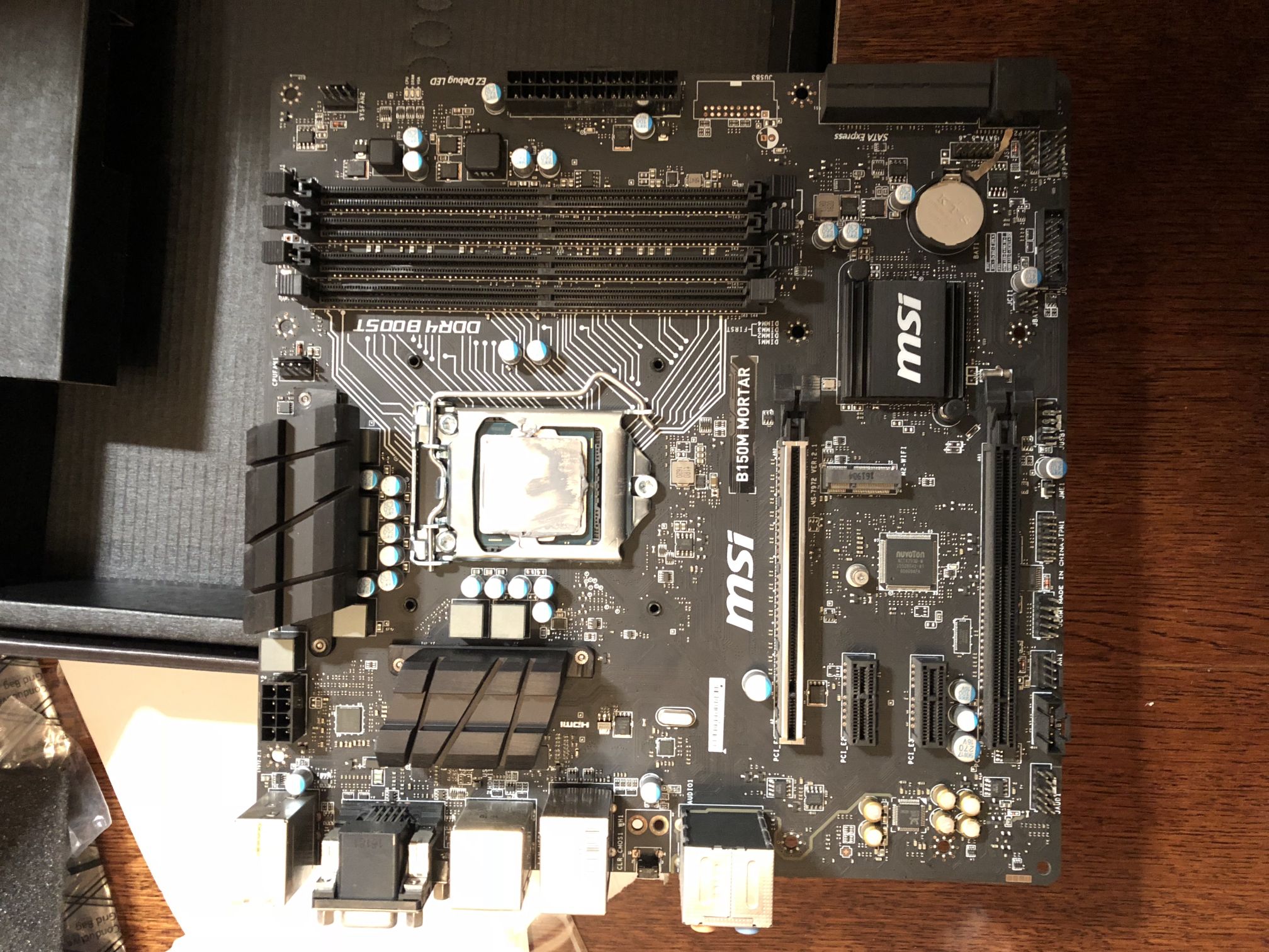 电脑硬件i56500微星b150m平台