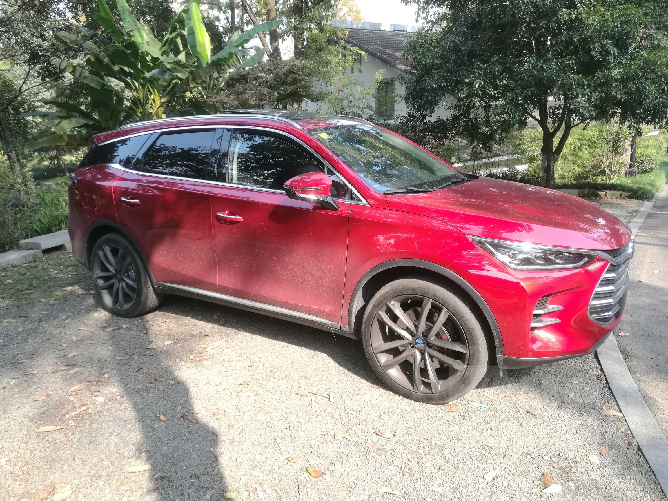 [车版专栏-提车作业] [一二血已交,防三四五血]byd 唐dm 赤帝红 提车