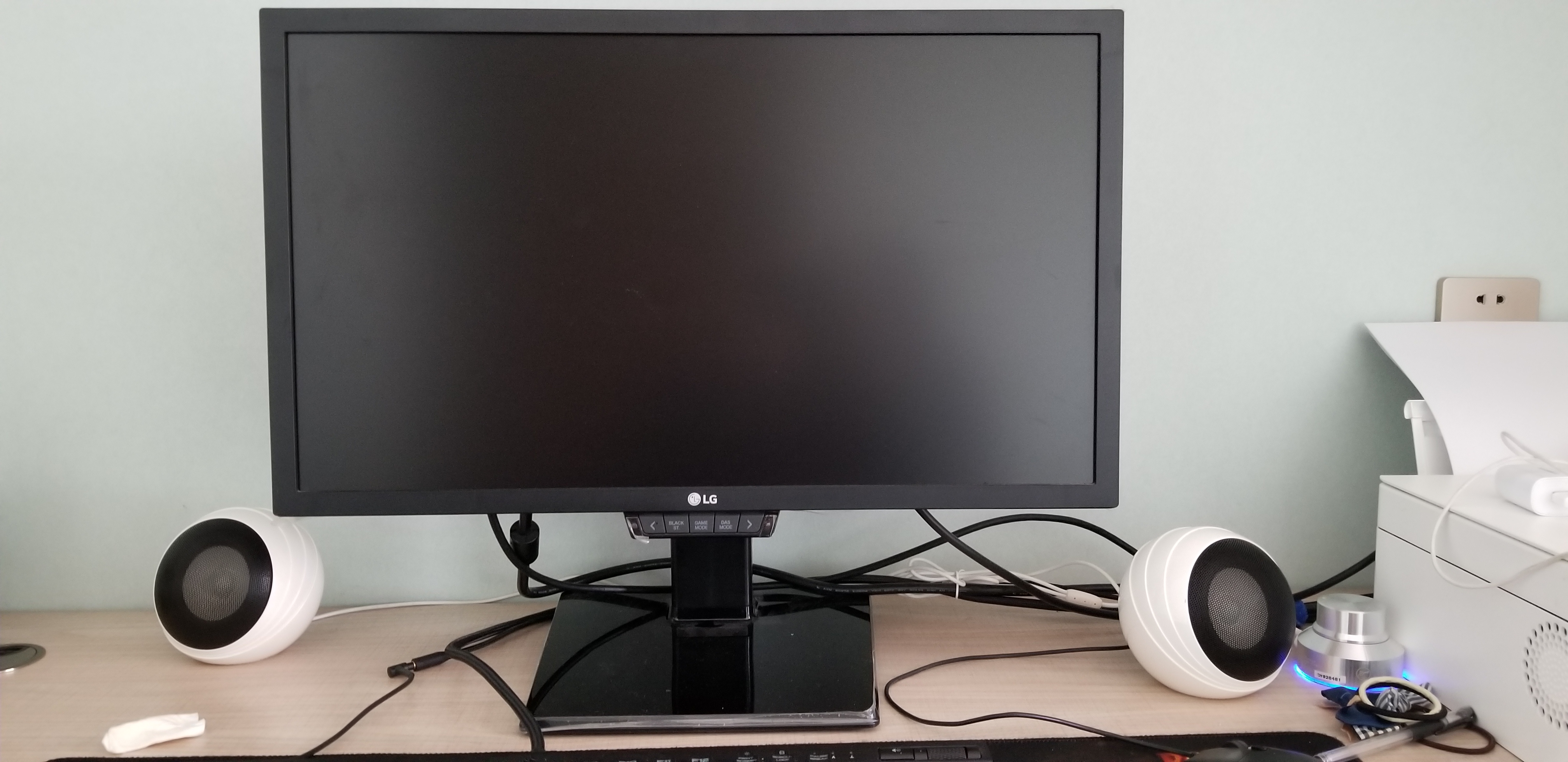 [电脑硬件]西安地区出一个自用的lg 24gm77显示器,明盘800到付