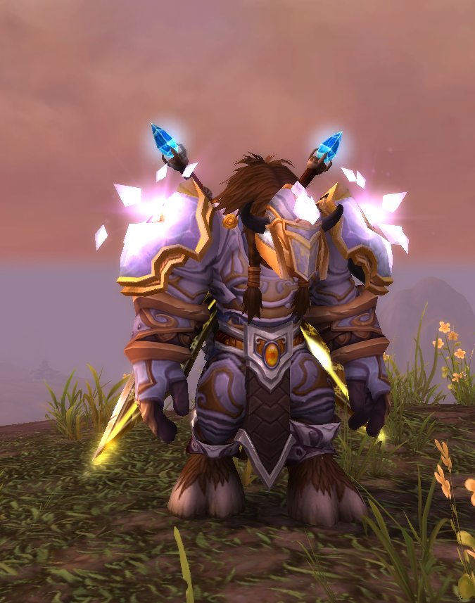 牛战士永远不会摘下他的面具牛头人战士板甲幻化