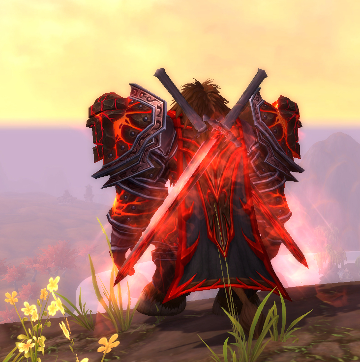 牛战士永远不会摘下他的面具牛头人战士板甲幻化