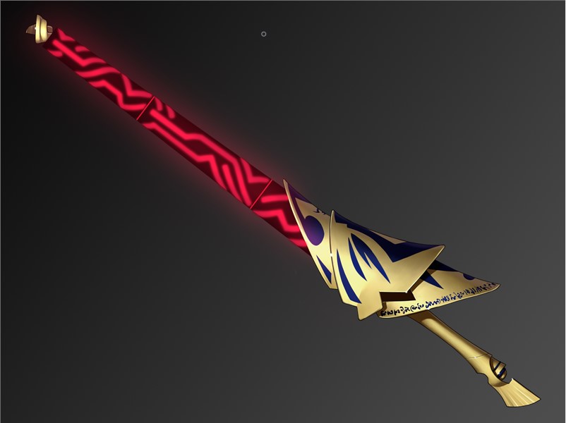 闪闪的宝具里剑尖怎么参差不齐的