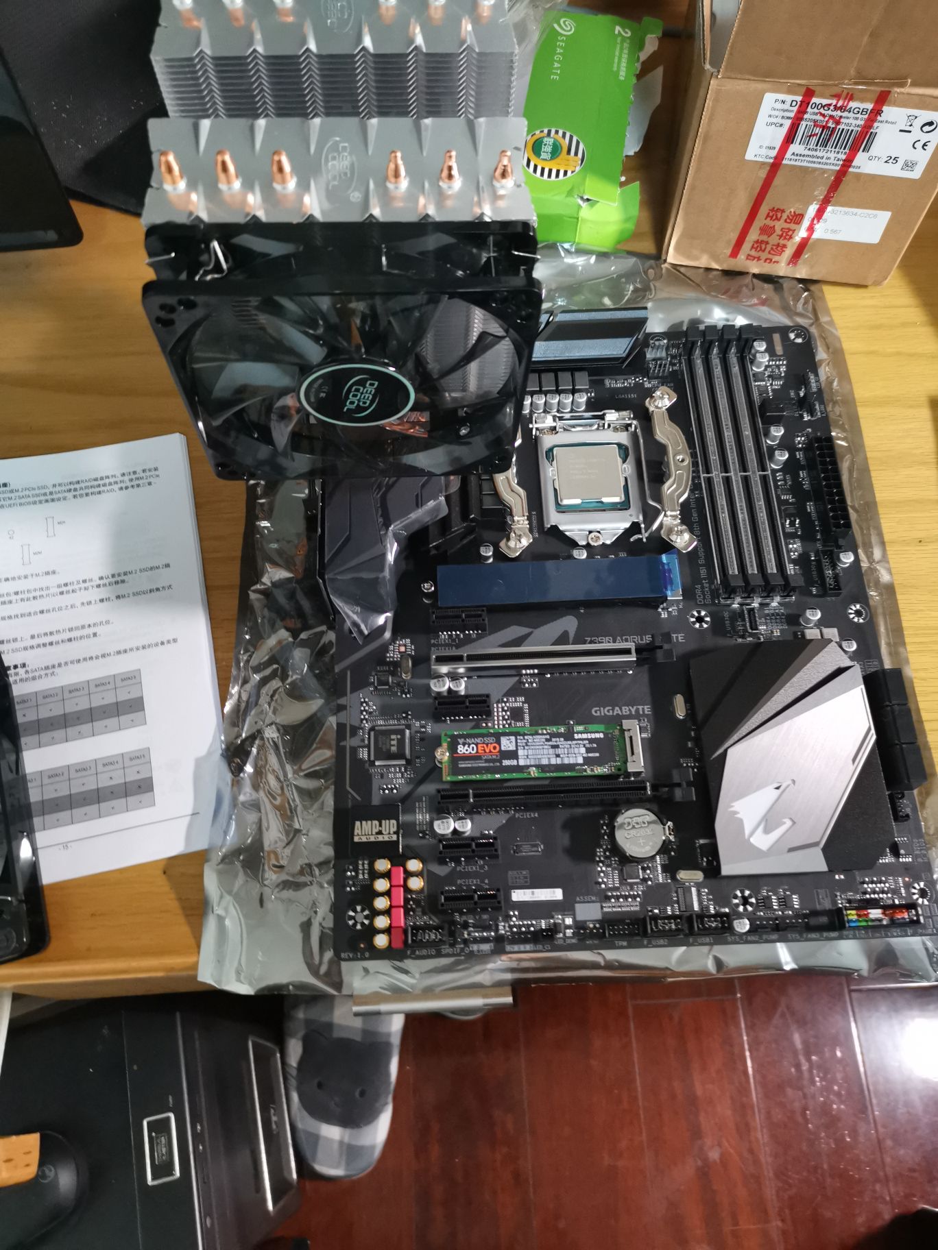 喜闻乐见之萌新装机直播求助大佬