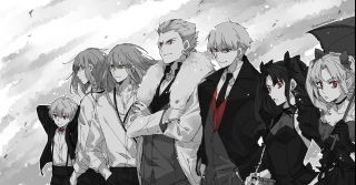 我也来空手套一波男性从者群像图