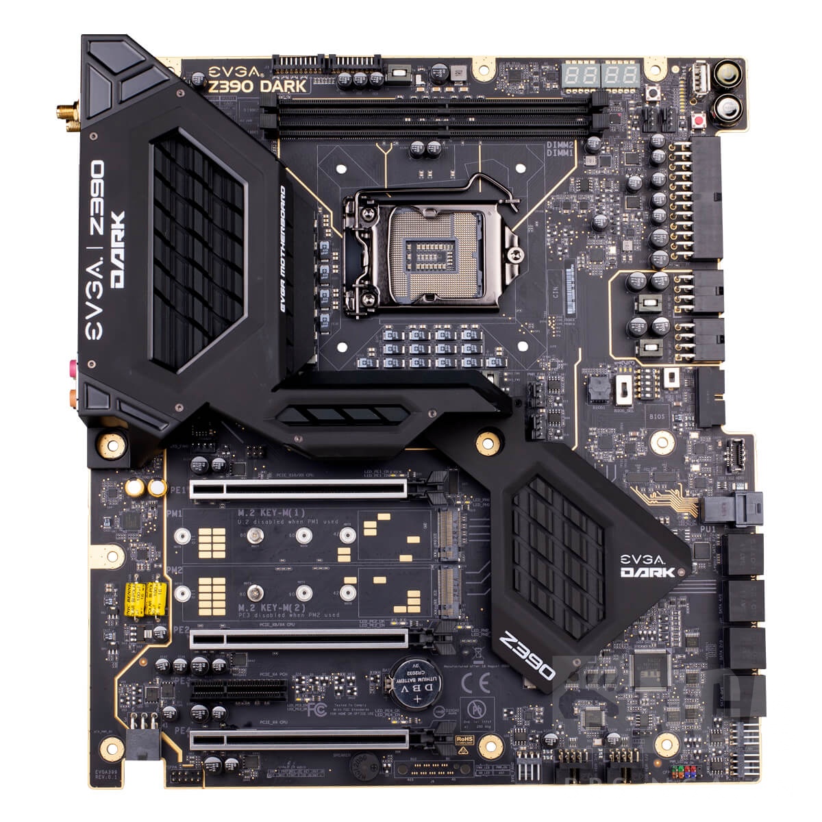 evga ftw这个主板是真滴帅啊!