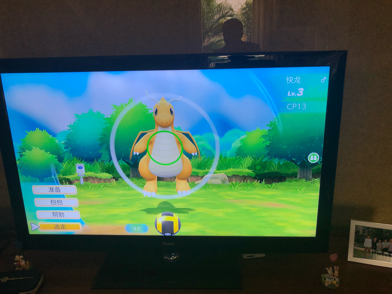 新抓的快龙你们感受一下