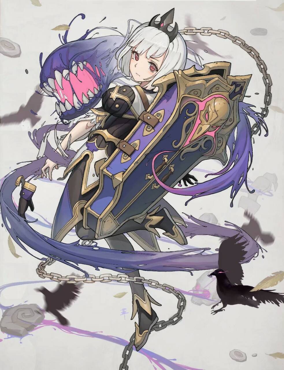 风暴英雄 同人创作 [同人创作] 同人创作 奥菲娅在家无聊,涂个奥菲亚