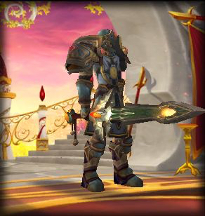 血精灵传承护甲辛多雷巨剑好看不