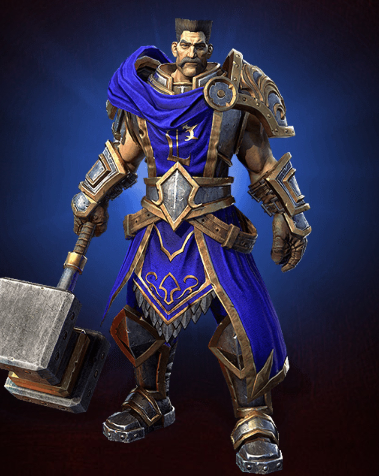 war3重制的圣骑士也太帅了吧