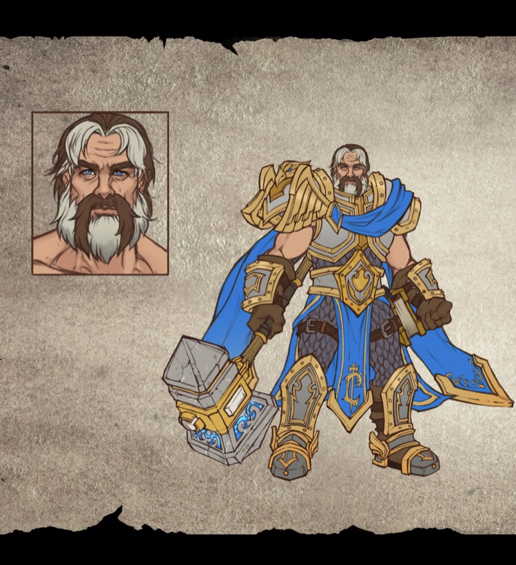 war3重制的圣骑士也太帅了吧