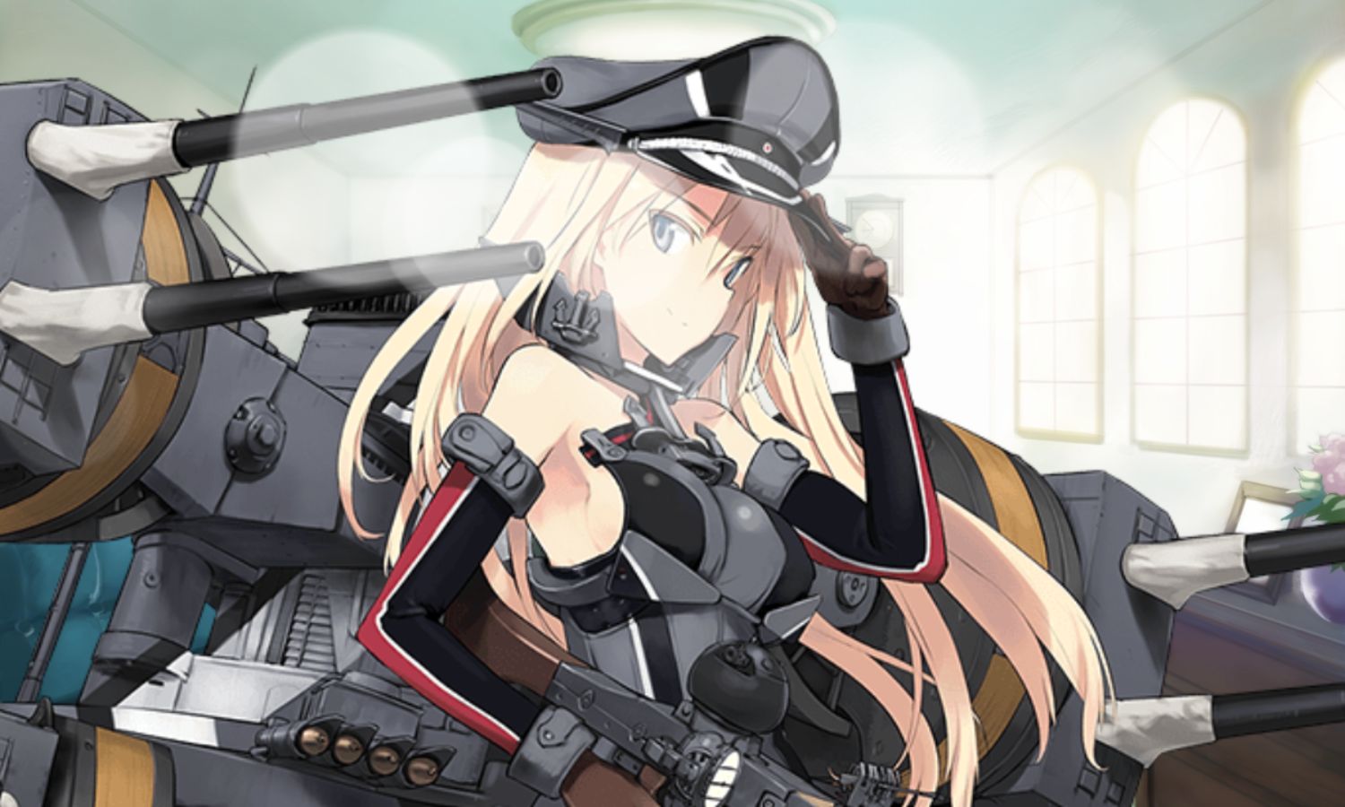 [舰colle] [俾斯麦x皇家方舟]把俾斯麦酱逼向墙角/you are not alone