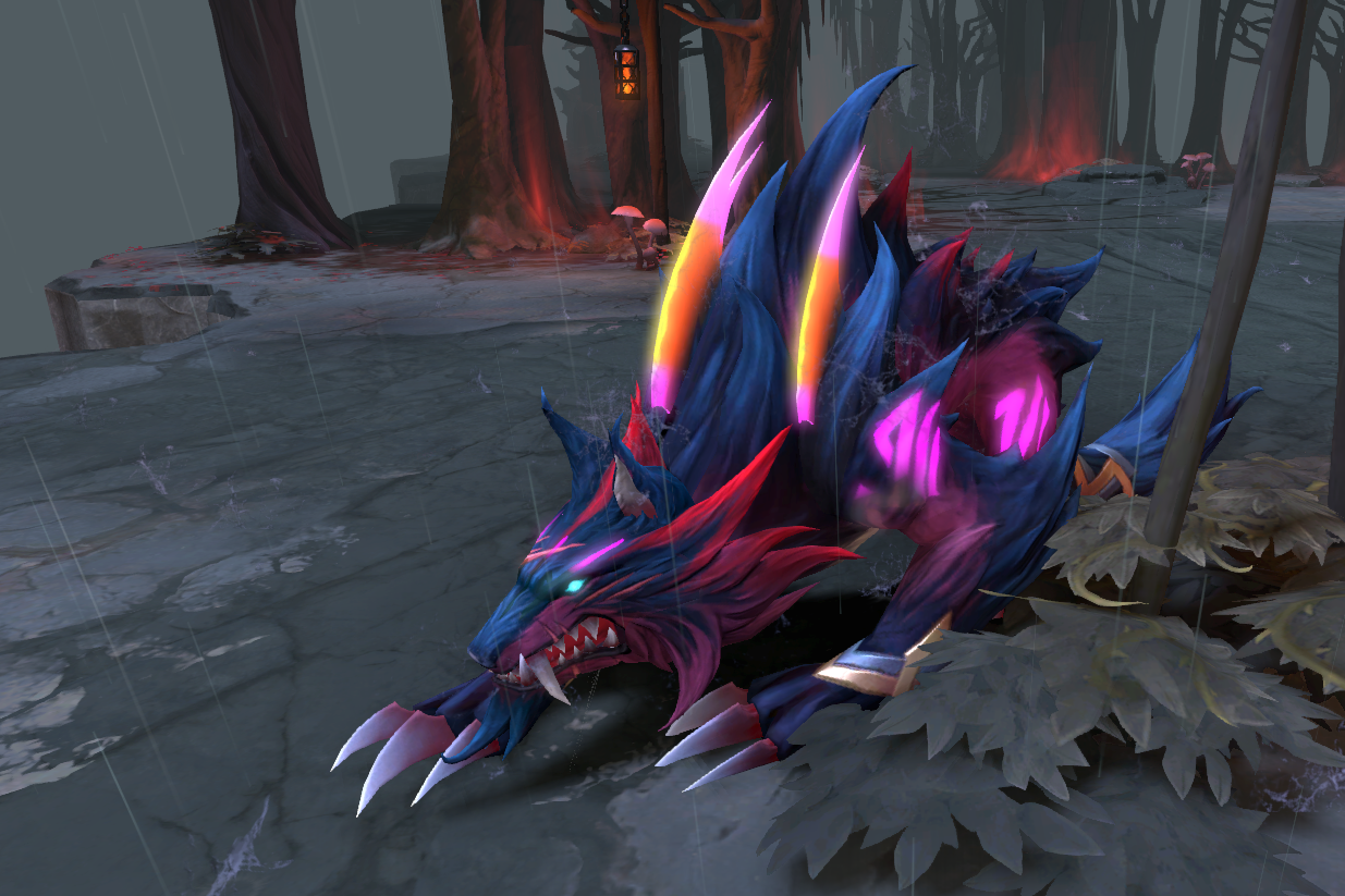 最近狼人变身是加了特效还是bug啊