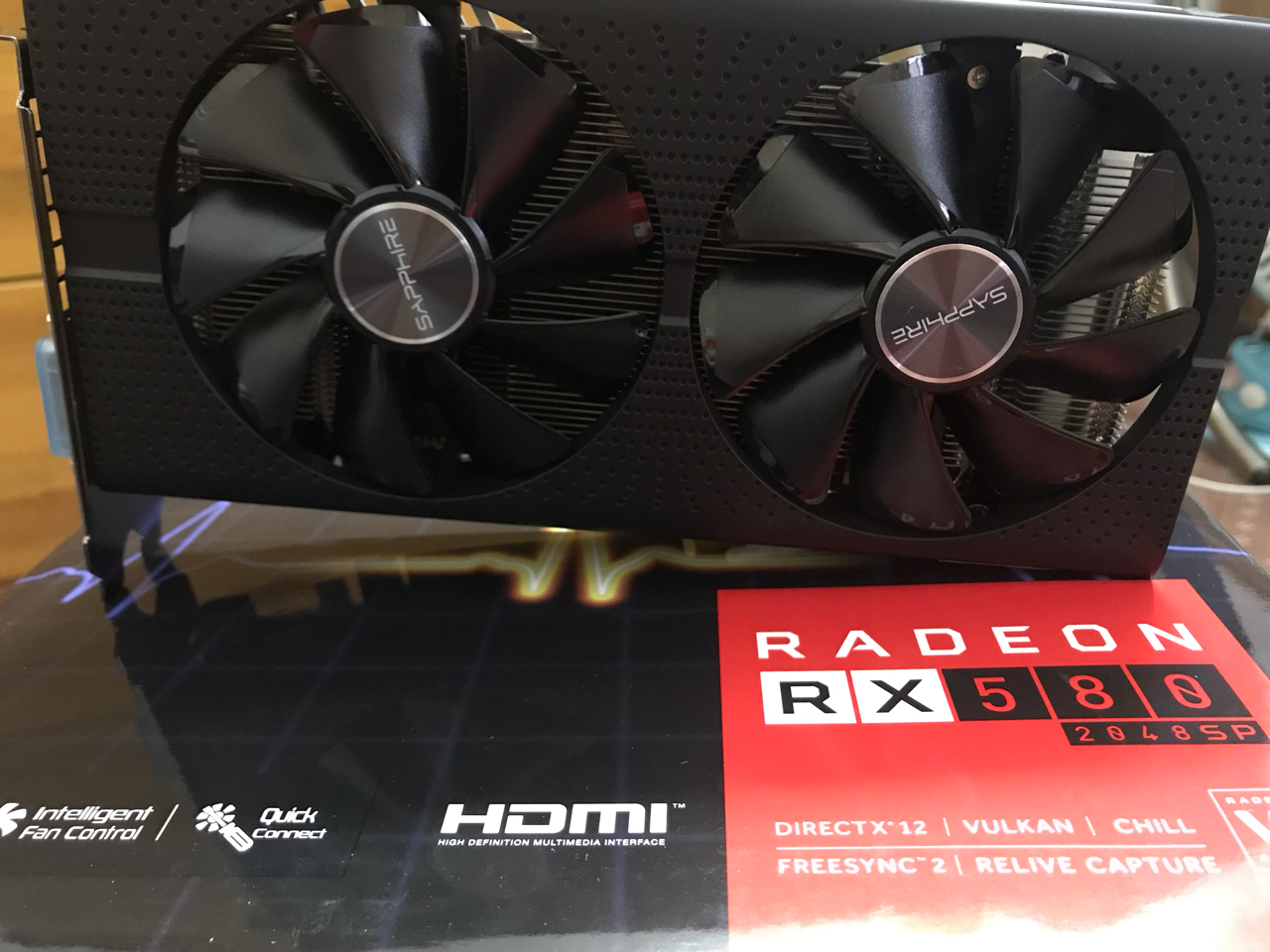 作业贴蓝宝石rx5804g2048sp白金版oc上车作业帖