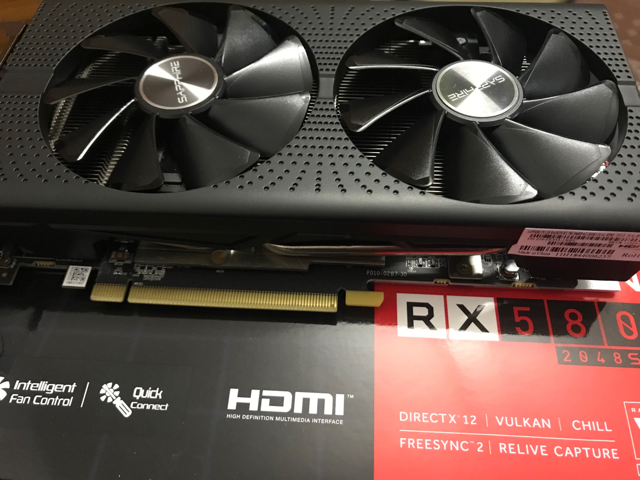 作业贴蓝宝石rx5804g2048sp白金版oc上车作业帖