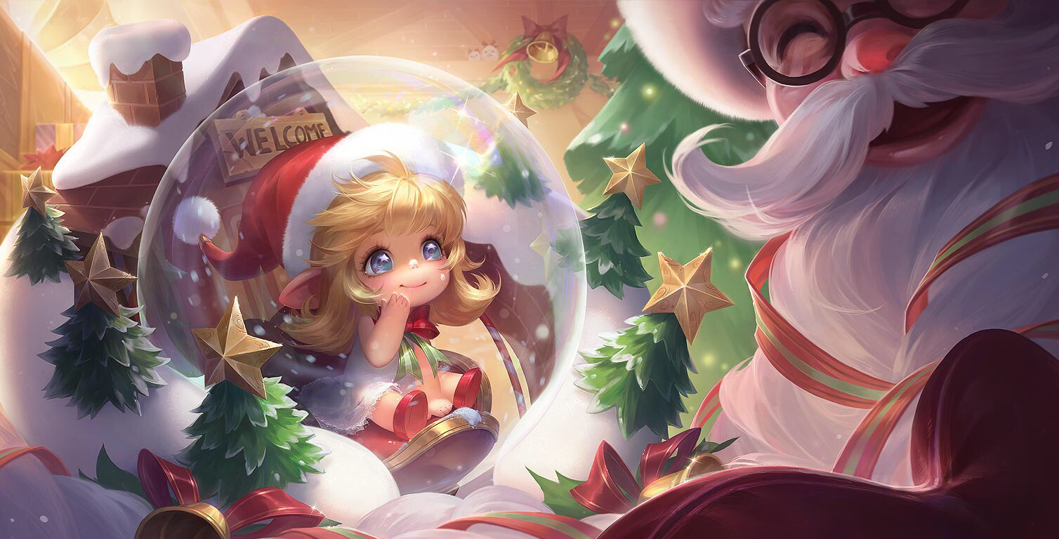 蔡文姬圣诞限定海报