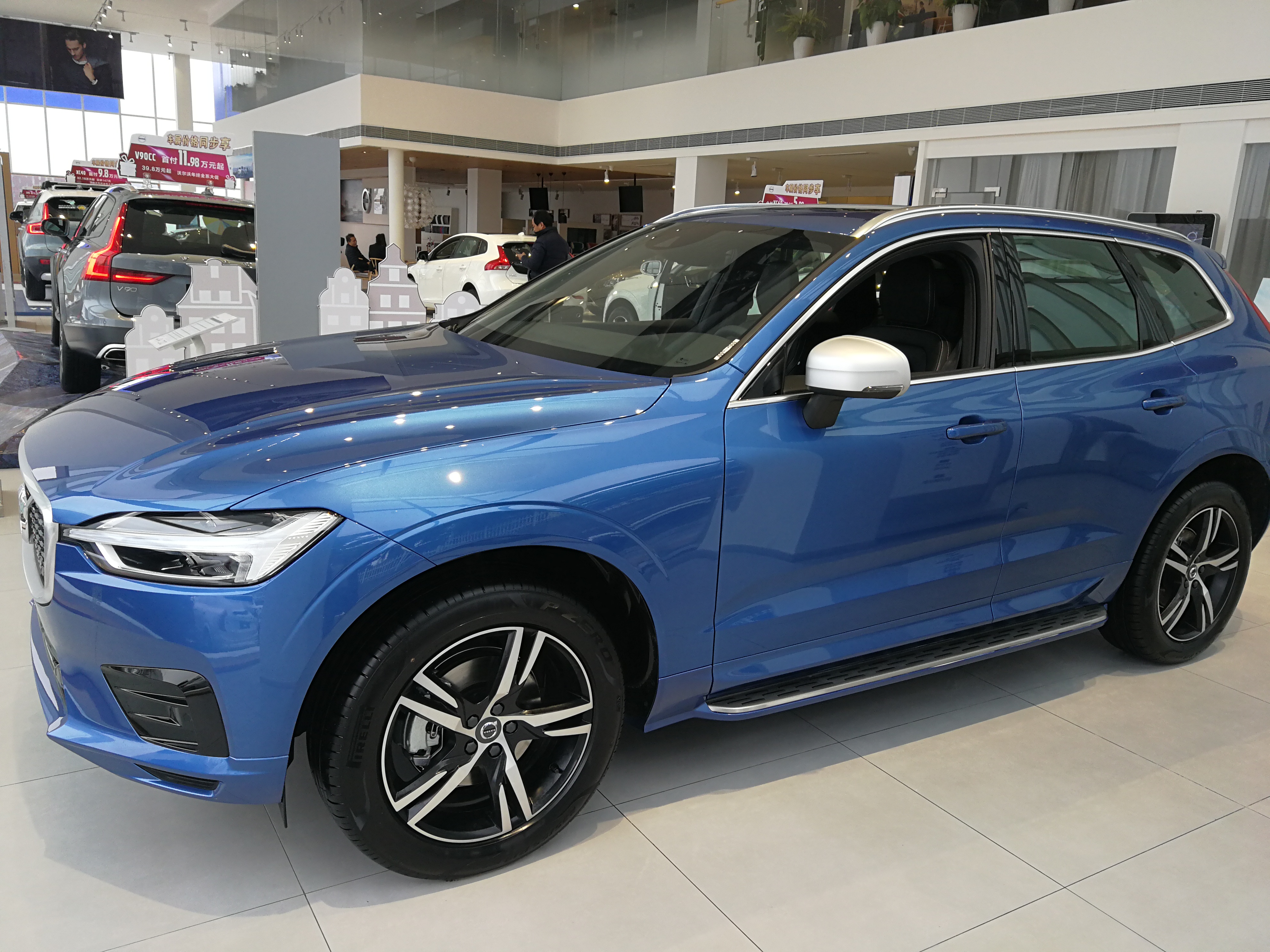 沃尔沃xc60致远运动版简单的提车作业