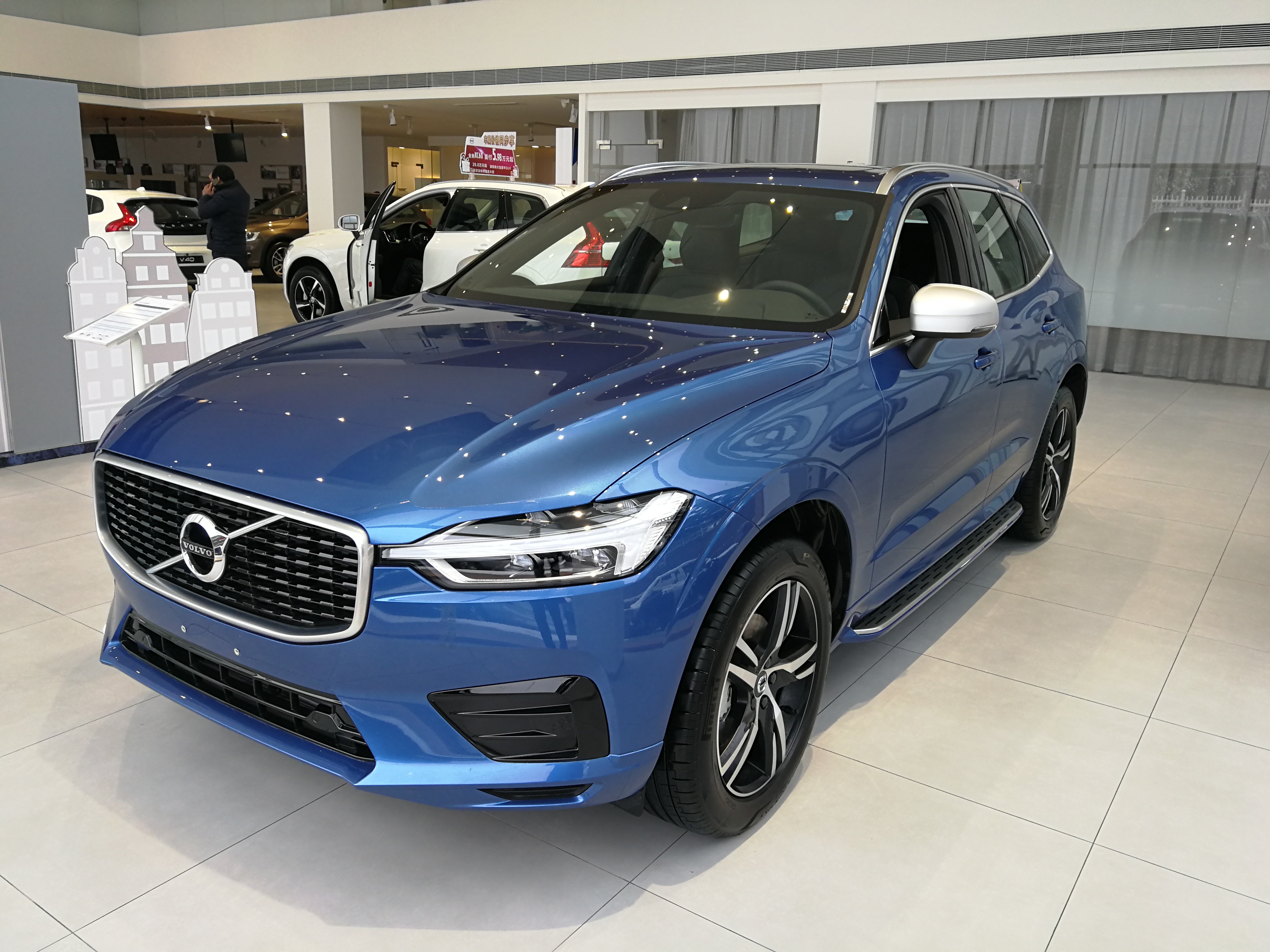 沃尔沃xc60致远运动版简单的提车作业