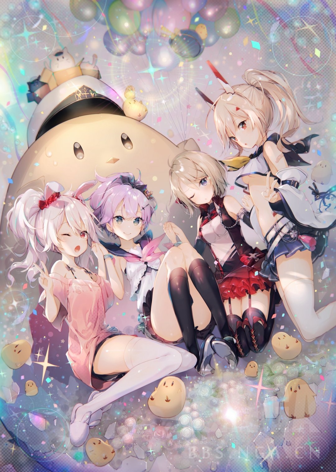 手机 网页游戏综合讨论 碧蓝航线 皇家茶会 [提问] 求一张御四家的