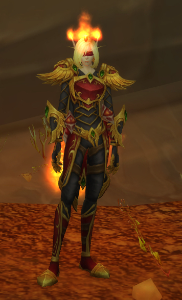 血精灵传承套辛多雷巨剑搭配大家可以试试