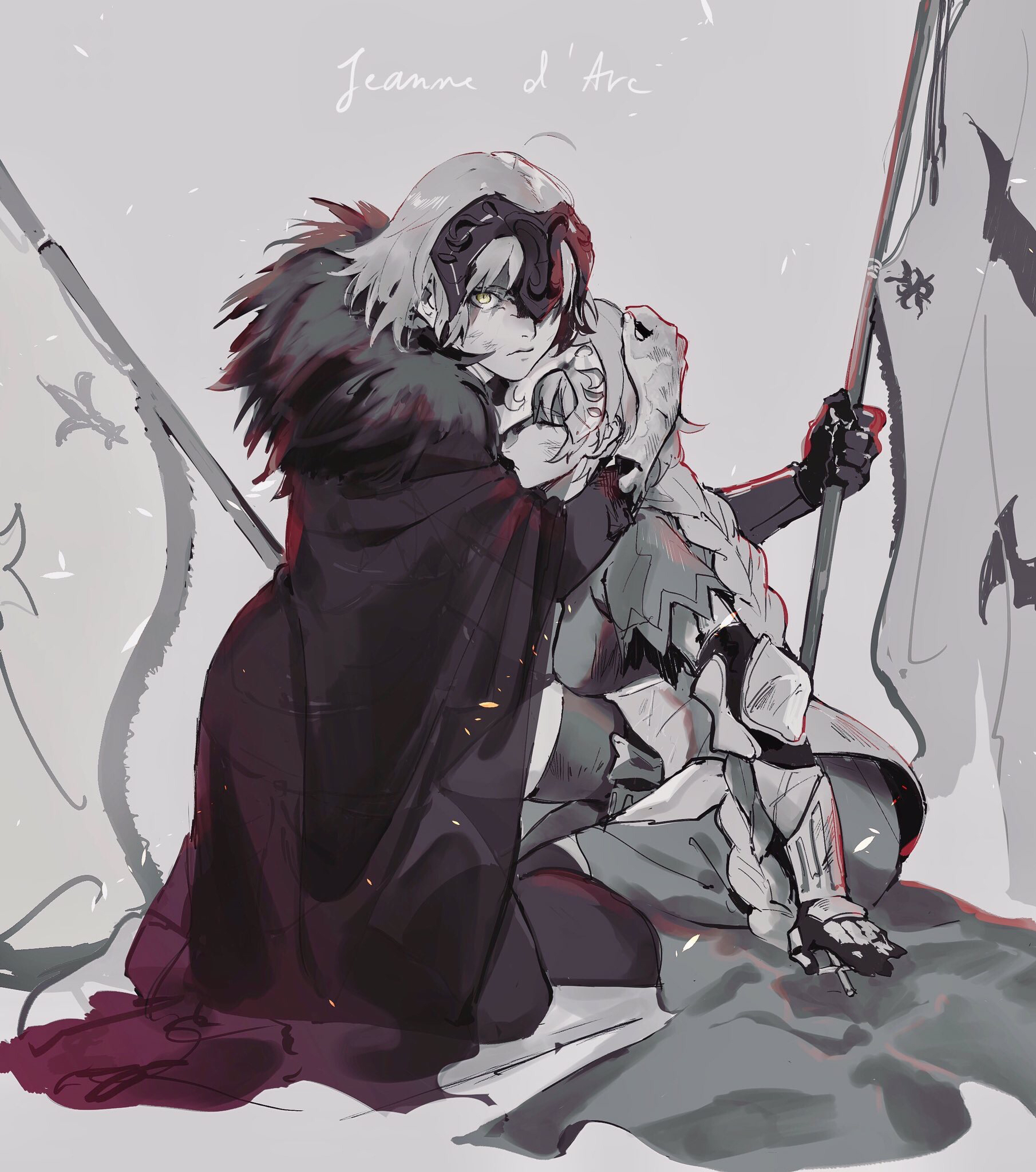 [艺术创作a]月球百合香醇如斯(貌似转型为百合图楼了) , fate/grand