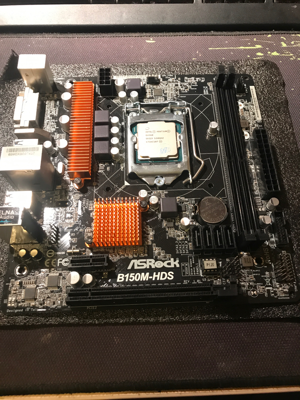 电脑硬件g4560华擎b150hdsddr48g三件套899元