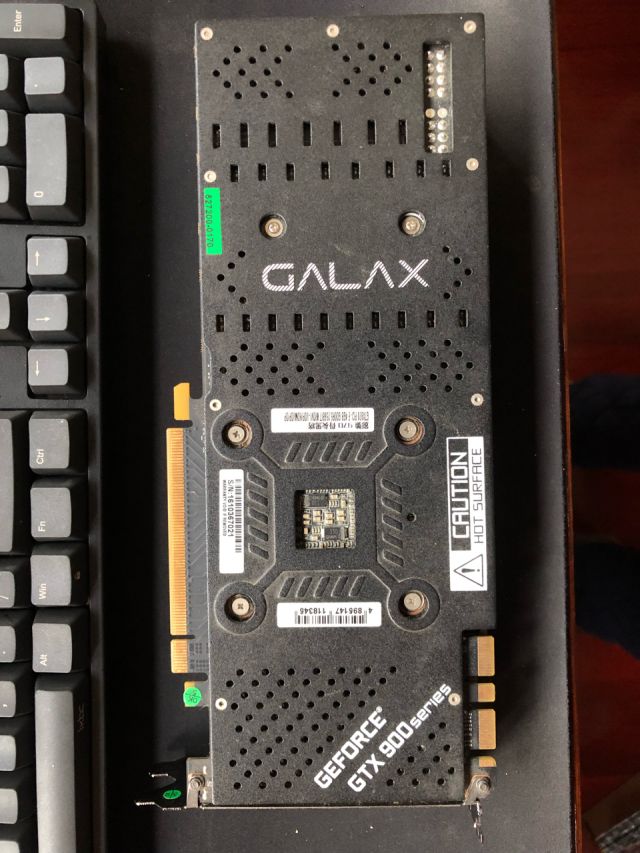 [电脑硬件]gtx970 4g 骨灰黑将,多图