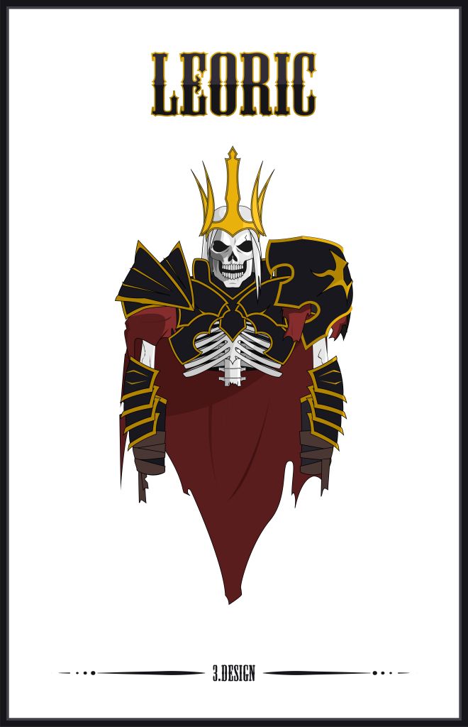 用钢笔工具画的骷髅王