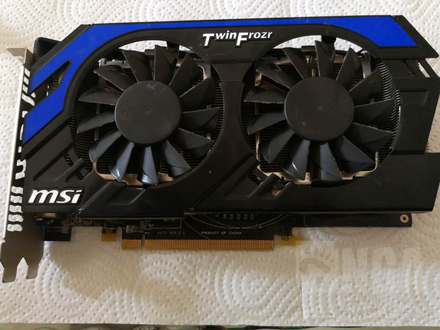 电脑硬件微星r7850hawk2g显卡