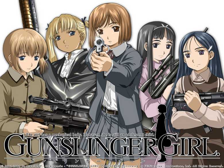 又到了日本新年没有新番看回顾一下旧番今天推荐03年动画神枪少女